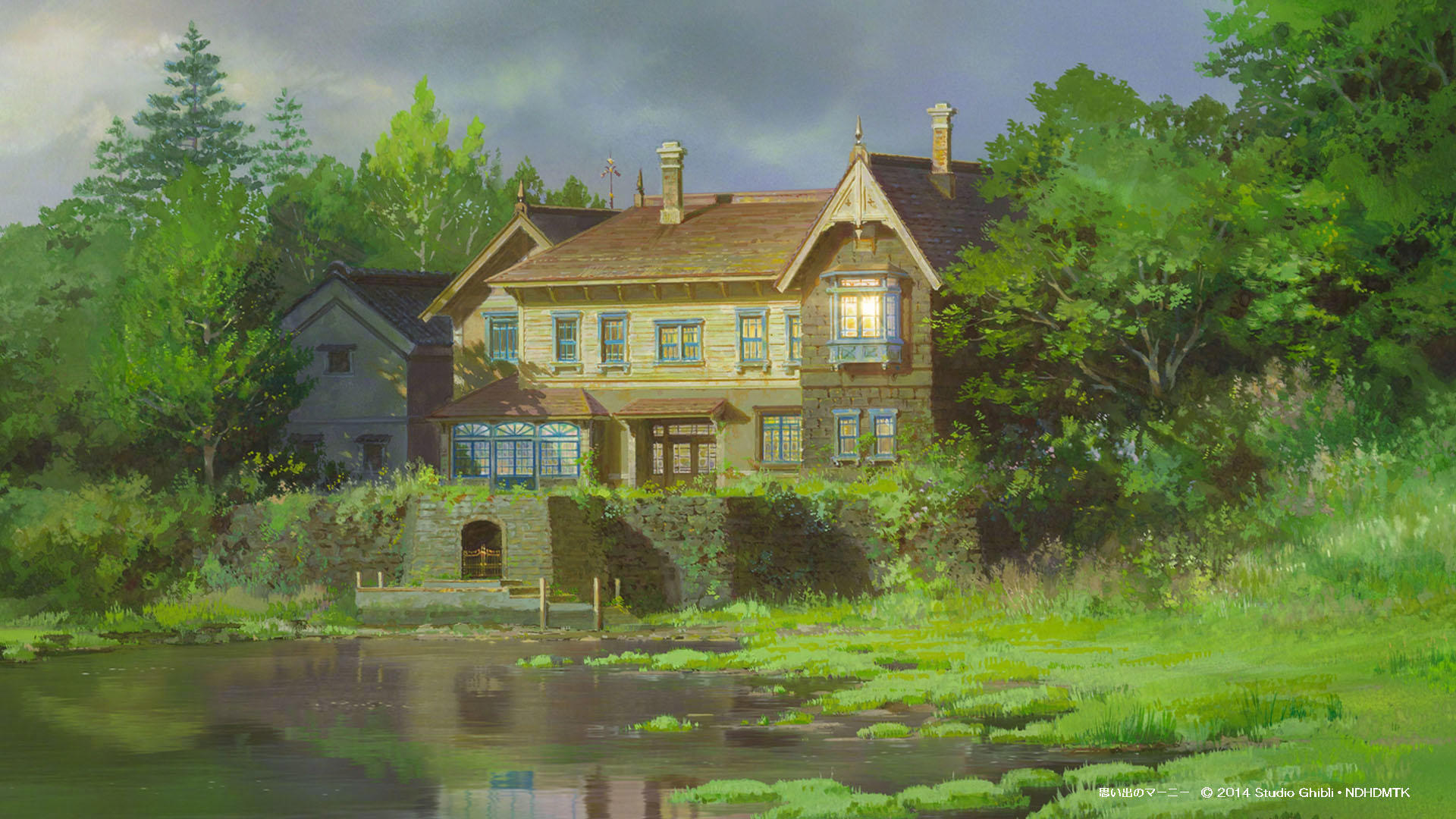 来换桌面壁纸!吉卜力再更新一波动画电影背景图