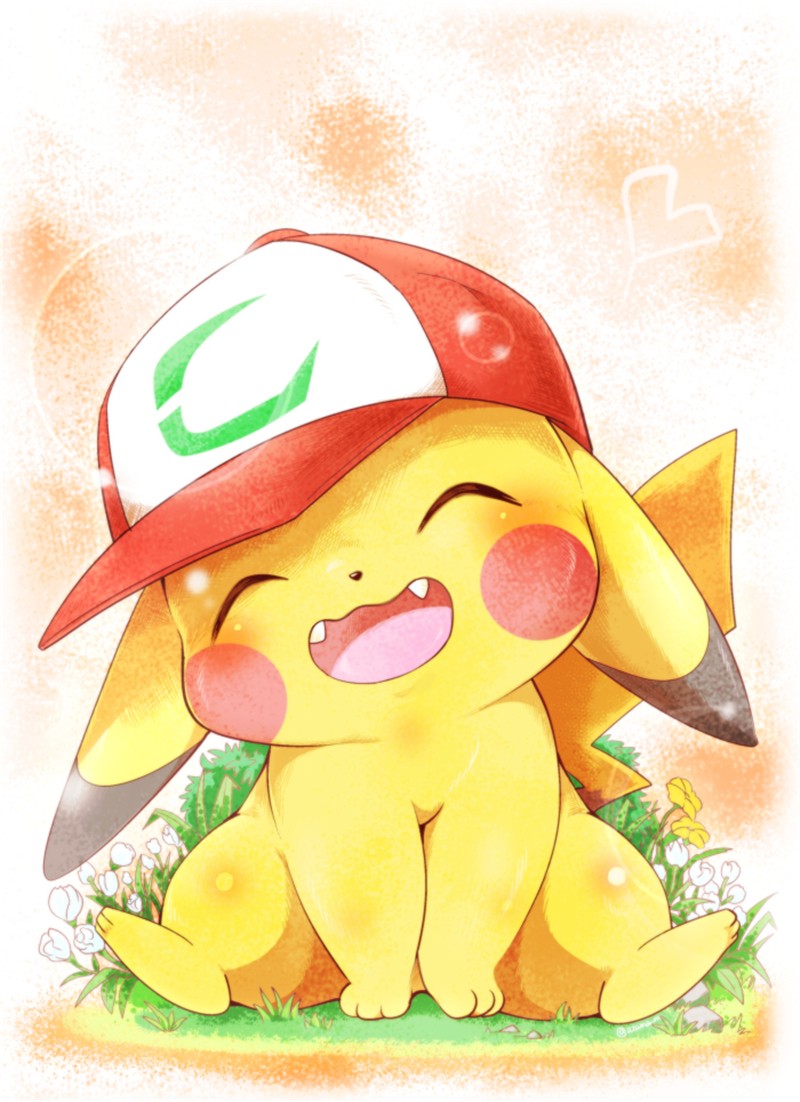 闪闪发光-皮卡丘可爱动漫头像