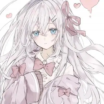 动漫美少女头像长发 少女图片清新头像 动漫长发_女生头像_美头网