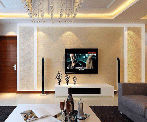 【绿森林】 单色喷涂背景墙8平方内