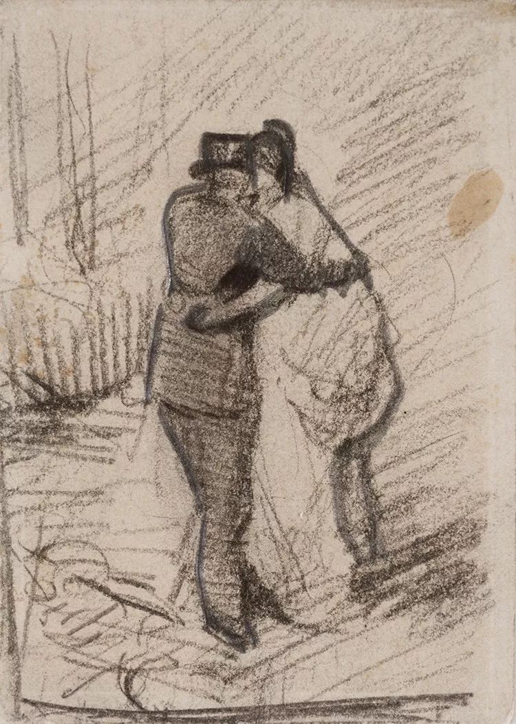 108幅梵高素描高清手稿直击灵魂的质朴素描