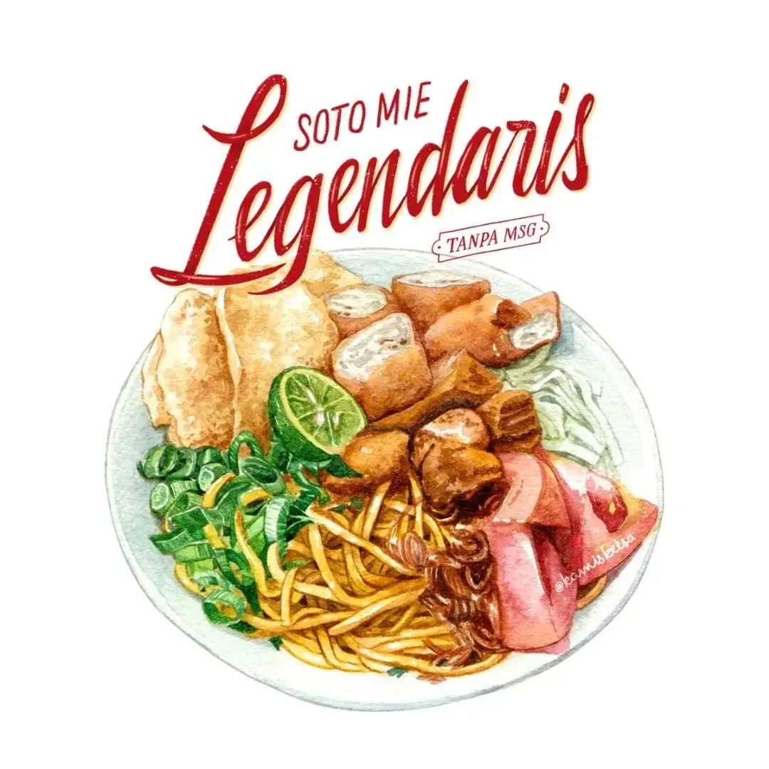 深夜食堂开张啦15款水彩美食等你开吃