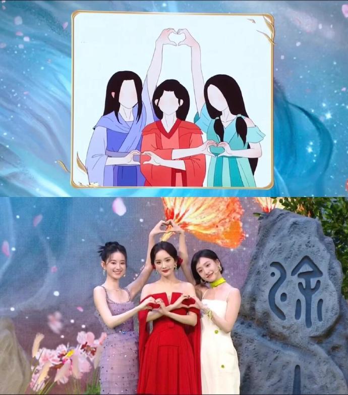 狐妖月红篇涂山三姐妹海报