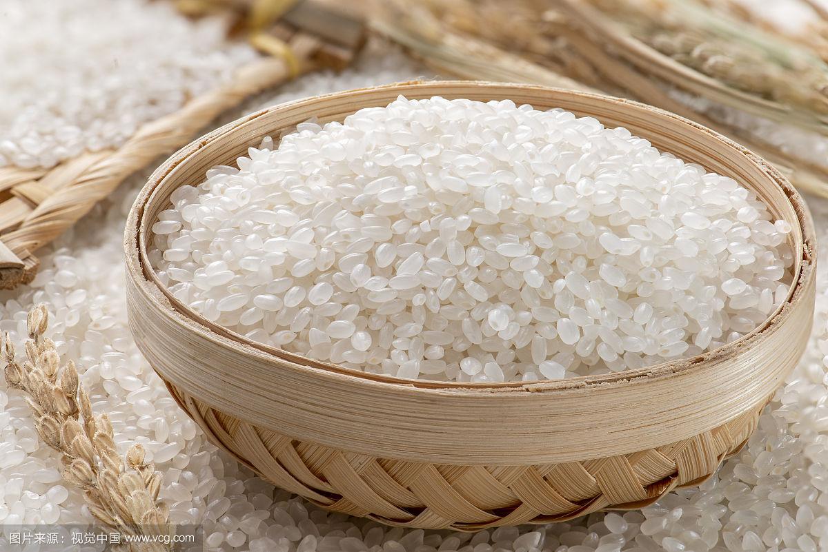 大米米粒特写
