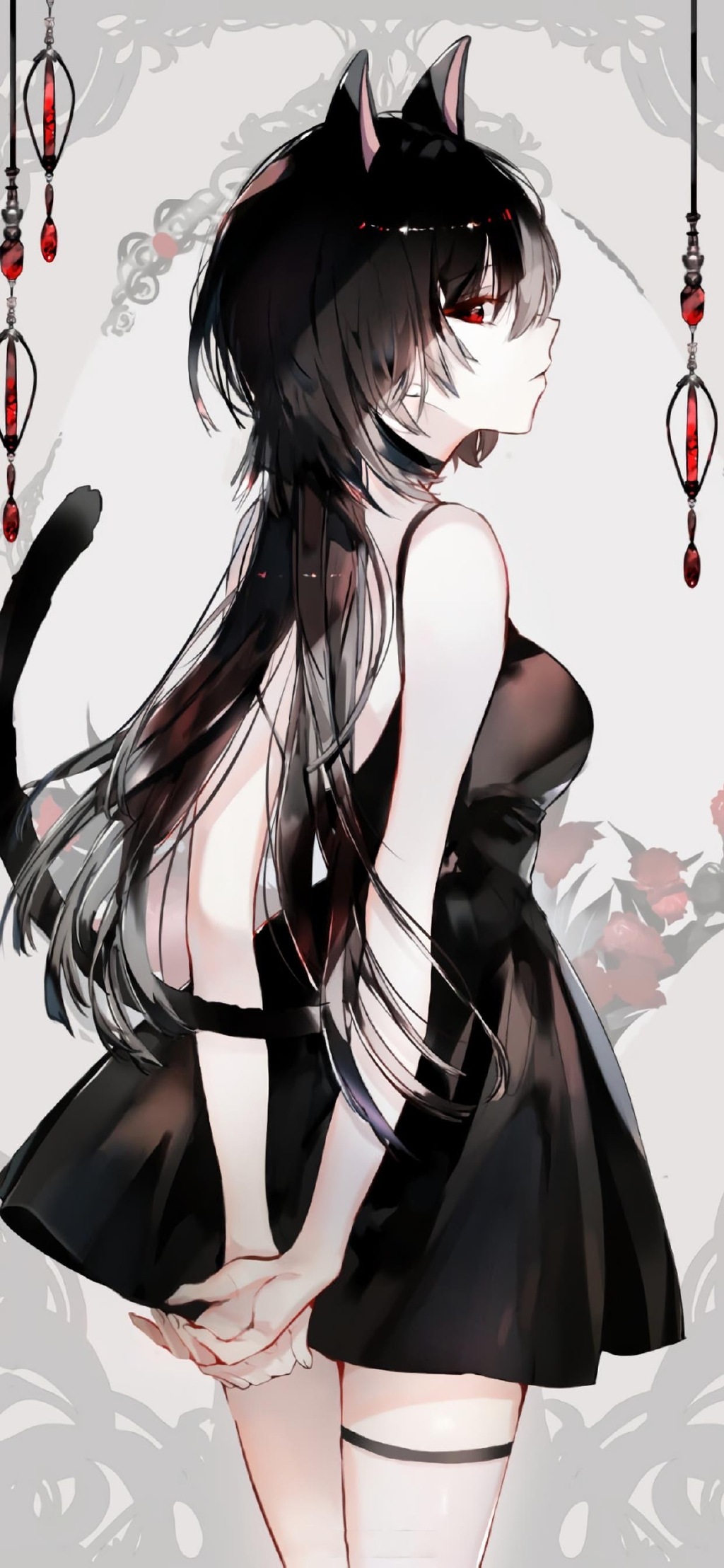 二次元动漫女生插画手机壁纸