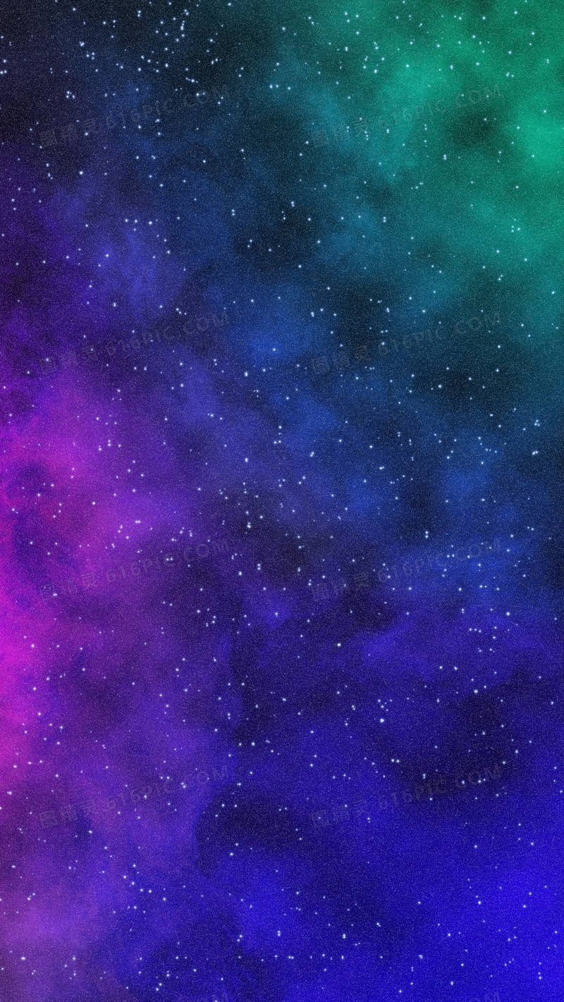 蓝色几何唯美h5背景