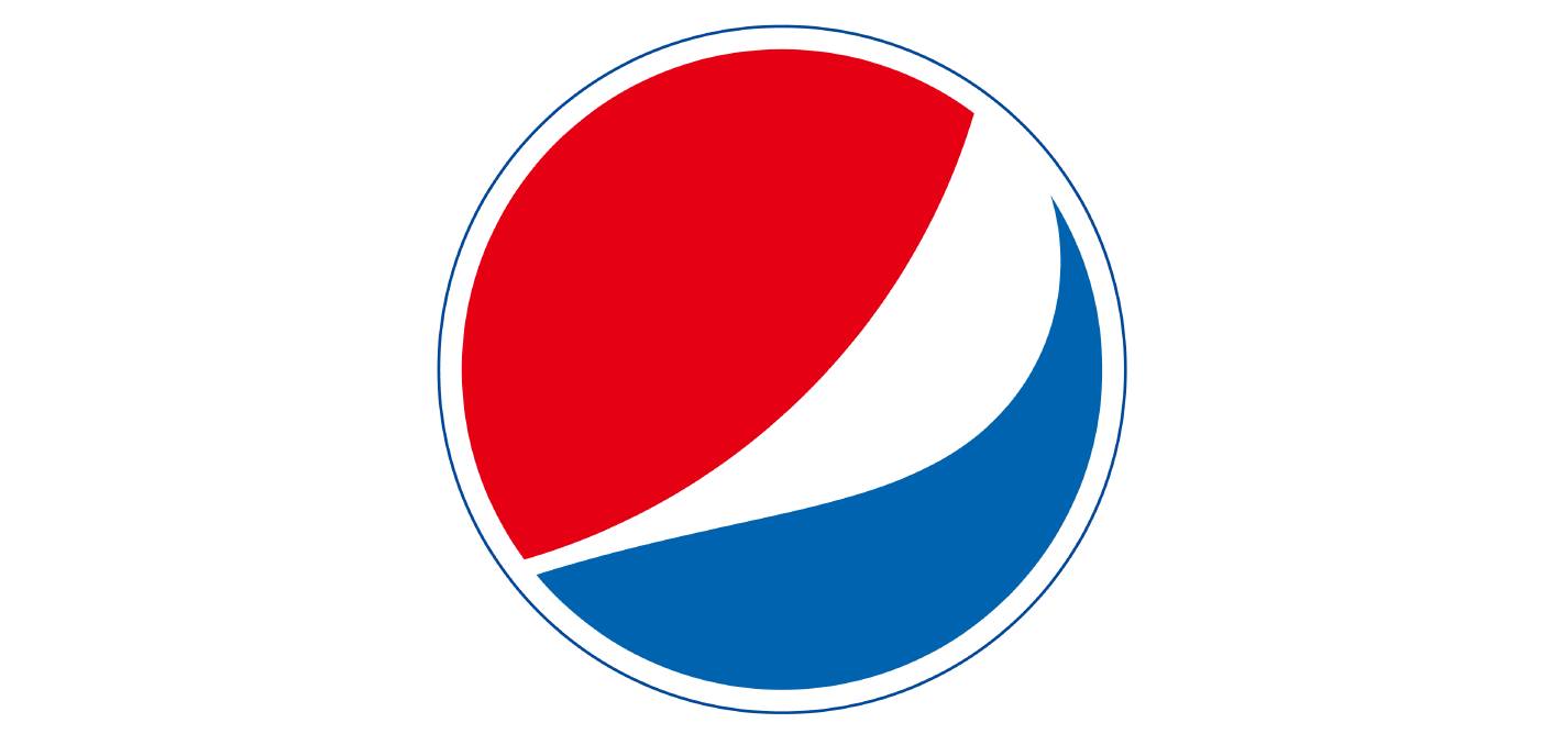 百事可乐的标识经常被拿来当作几何学设计的经典案例,与之类似的还有