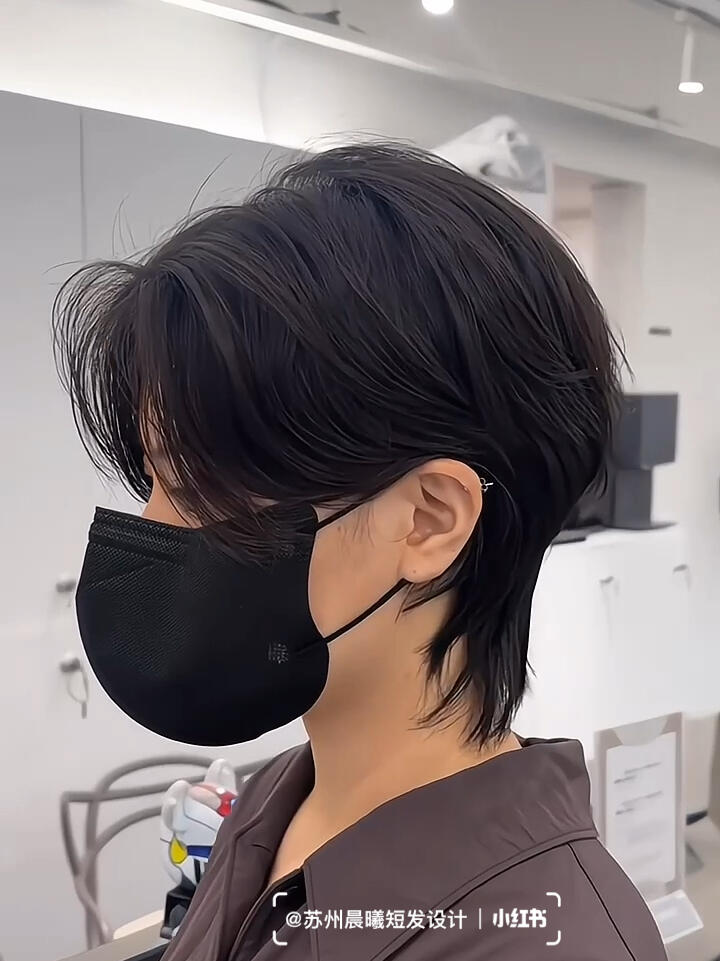 帅到没朋友的女生短发#发型设计  #女生短发发型  #日系短发  #鲻鱼头