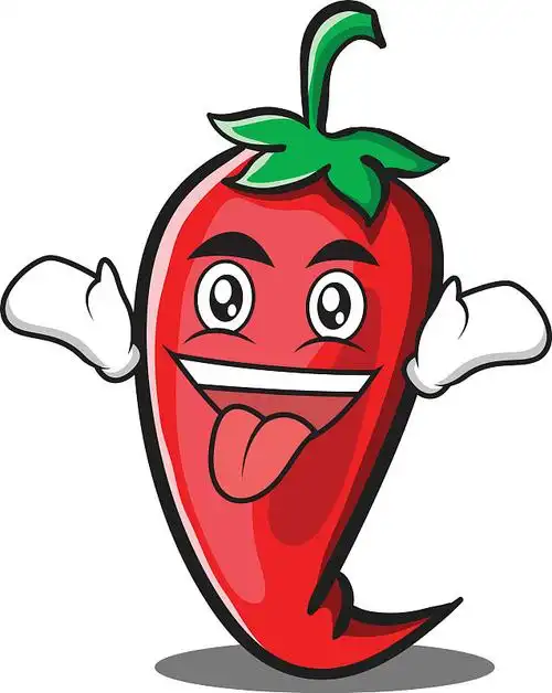 穆迪红辣椒卡通人物