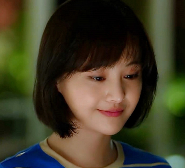 短发的郑爽,清甜可口!