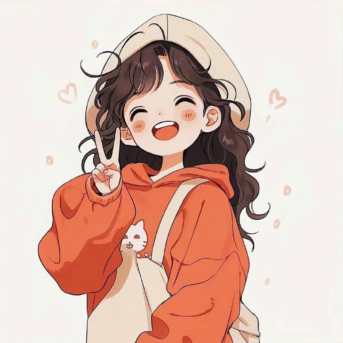 精致可爱卡通女生头像