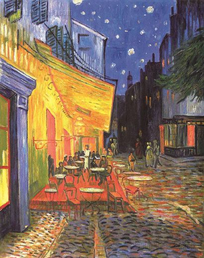 夜色中的咖啡馆与俱乐部孕育迷人的现代艺术