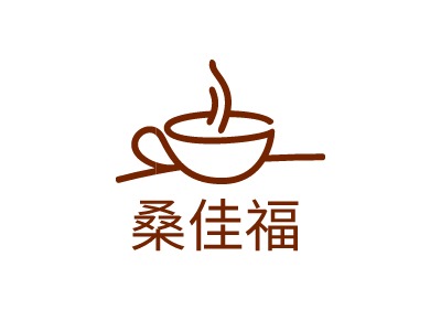 桑佳福店铺logo头像设计