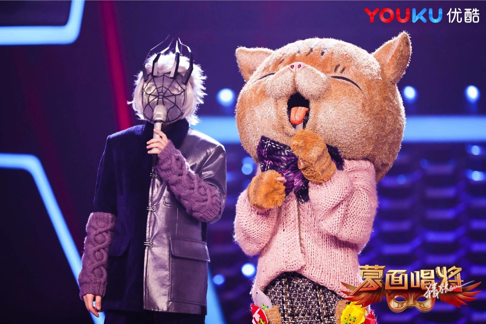 蒙面唱将猜猜猜优酷解锁实时弹幕模式狂蜘蛛狂强势加盟