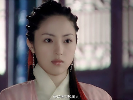 董璇《八大豪侠》【扁素问】秀若芝兰,淡雅脱俗.by诗画古风美人