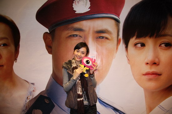 杜淳姚芊羽亮相保姆与保安发布会