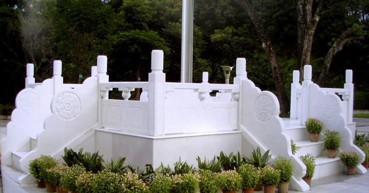 源头汉白玉旗杆生产厂 厂家直销 长年销售