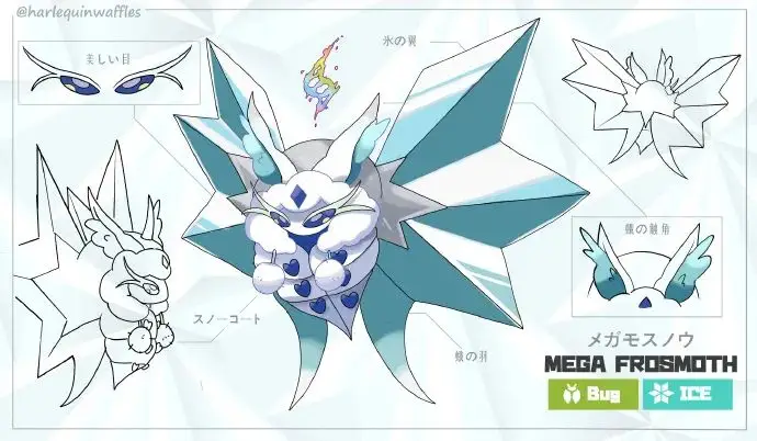 【图集】宝可梦mega进化新设计