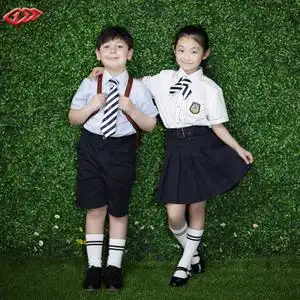 沈阳市中小学校服套装 男女短袖学院风夏季韩版英伦2016班服定制