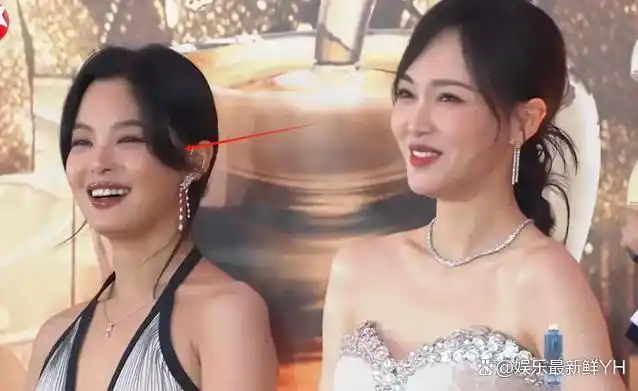 与旁边的唐嫣相媲美,她没有自己的精致,简直是败落不堪,唐嫣的白皙