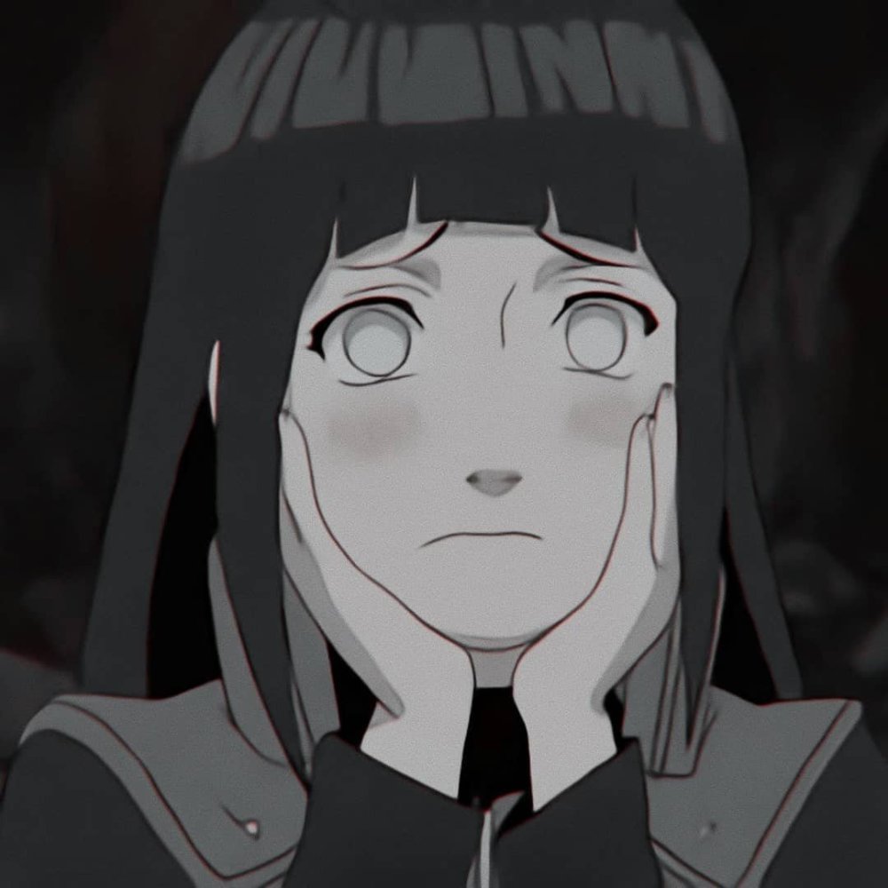 动漫头像:火影忍者雏田暗部头像,木叶第一女神的颜值