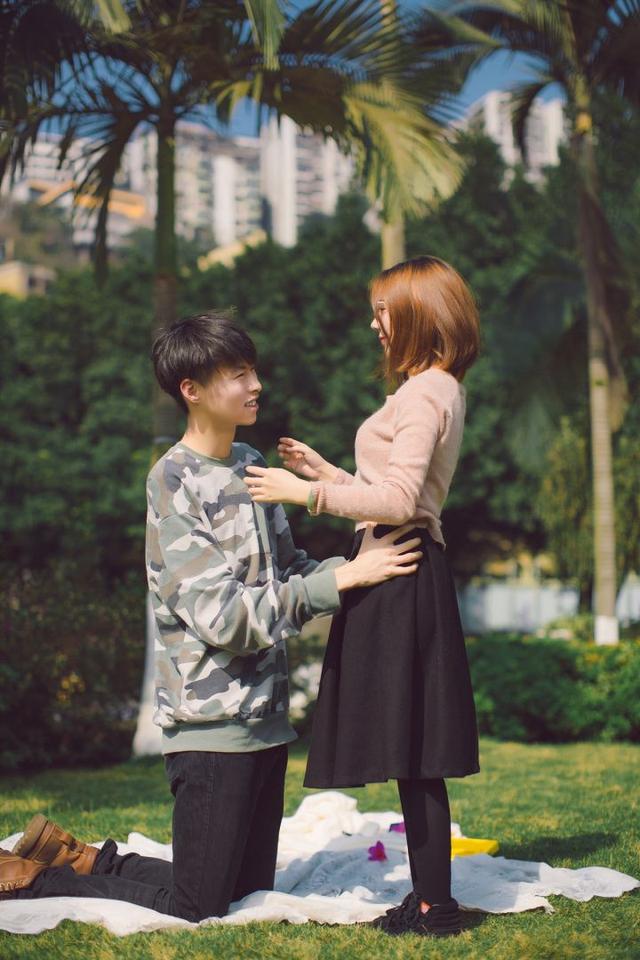 那些最萌身高差的情侣们他们是一种什么体验呢