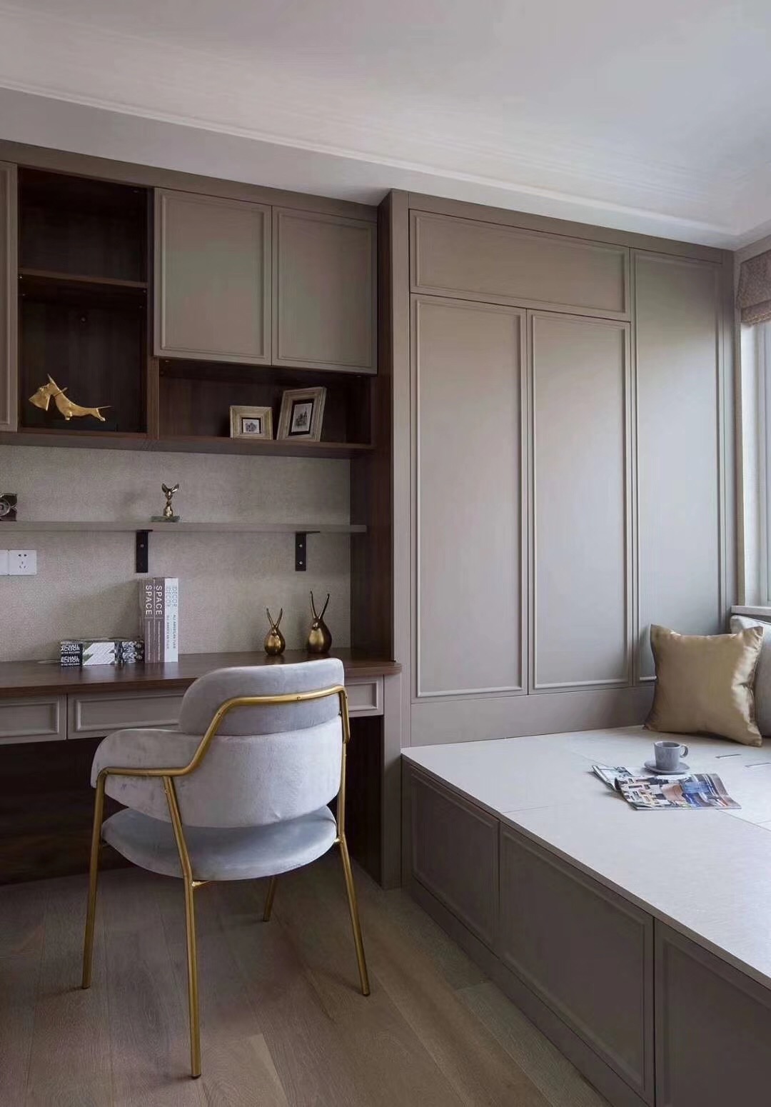 115㎡简美三居榻榻米房装修效果图