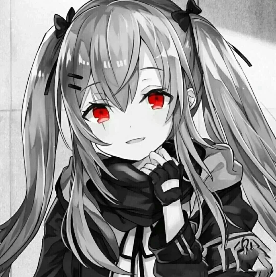 黑暗女生头像 礼貌拿图 不是原创,抱歉