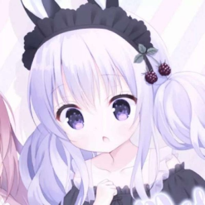 高清可爱的动漫闺蜜头像二人一对图片