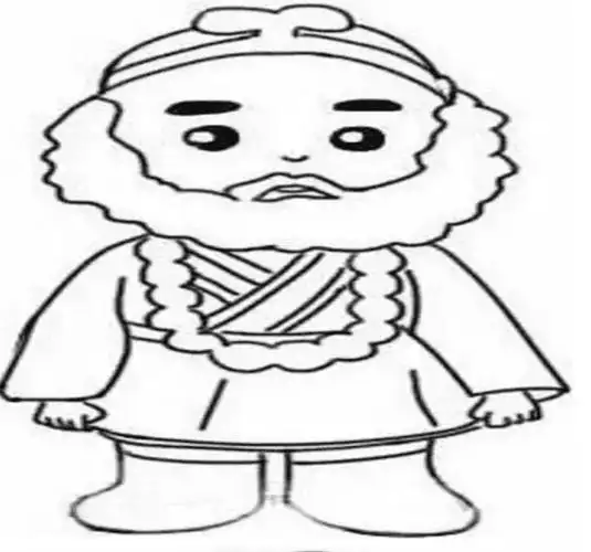 沙僧沙和尚简笔画画法 西游记简笔画,简笔画教程