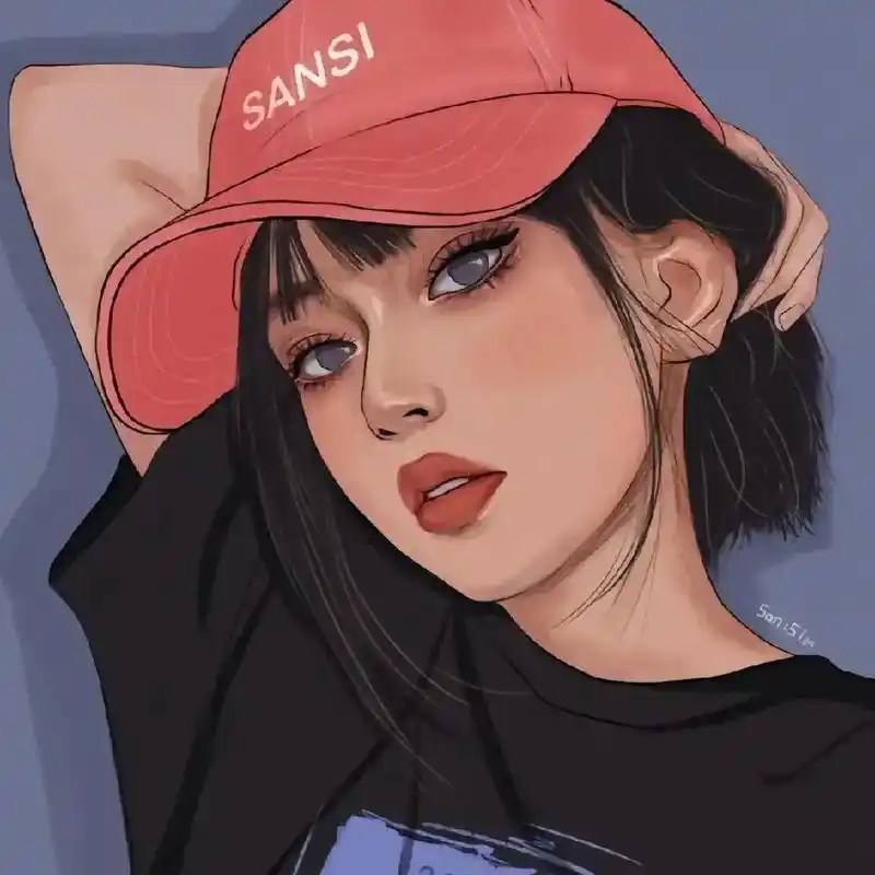 短发飒女头像,拿走不谢#优质头像  - 抖音