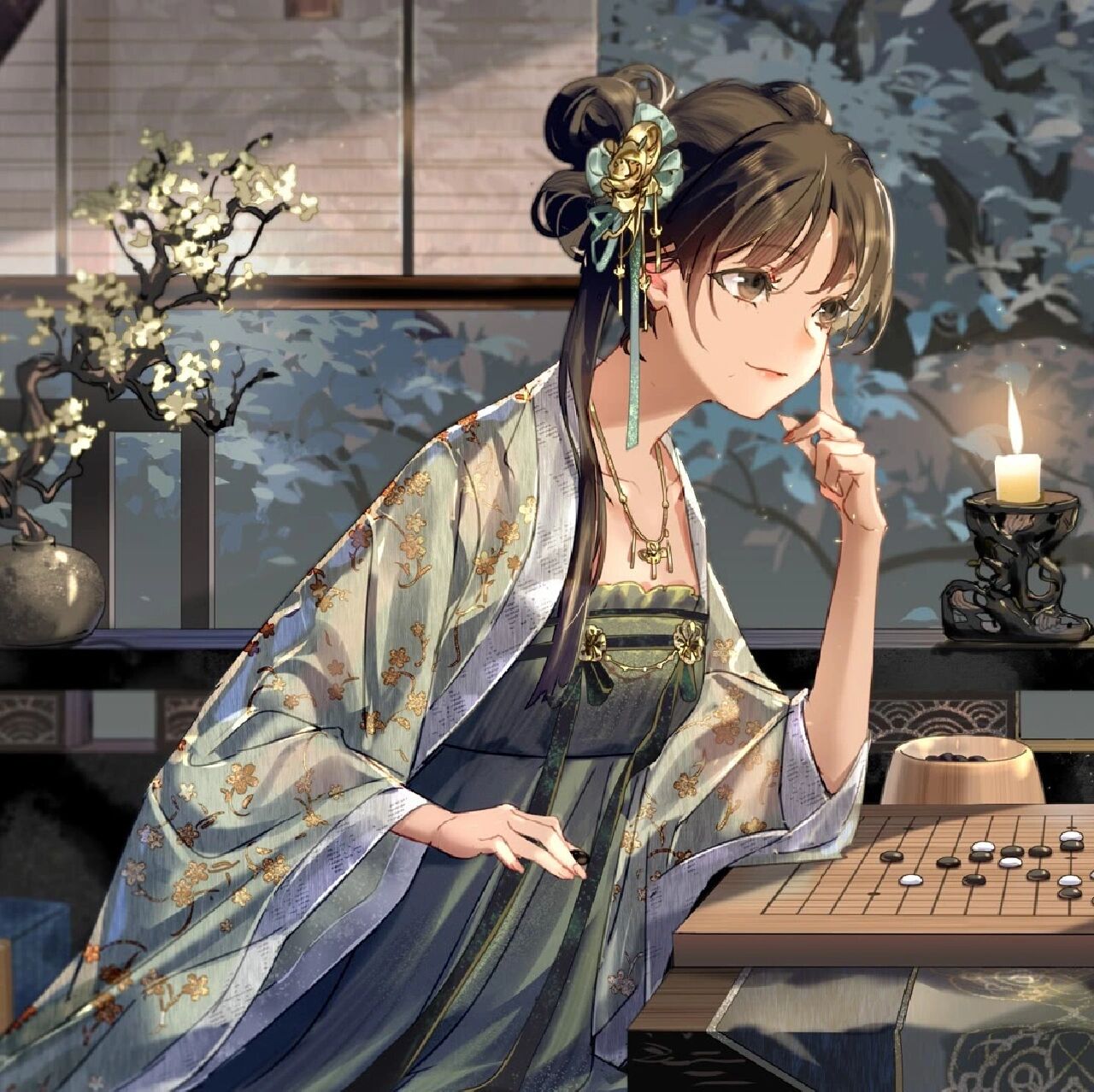 古风情侣头像,后面的绝了 原图私信滴滴我发无水印哦,喜欢给个赞吧