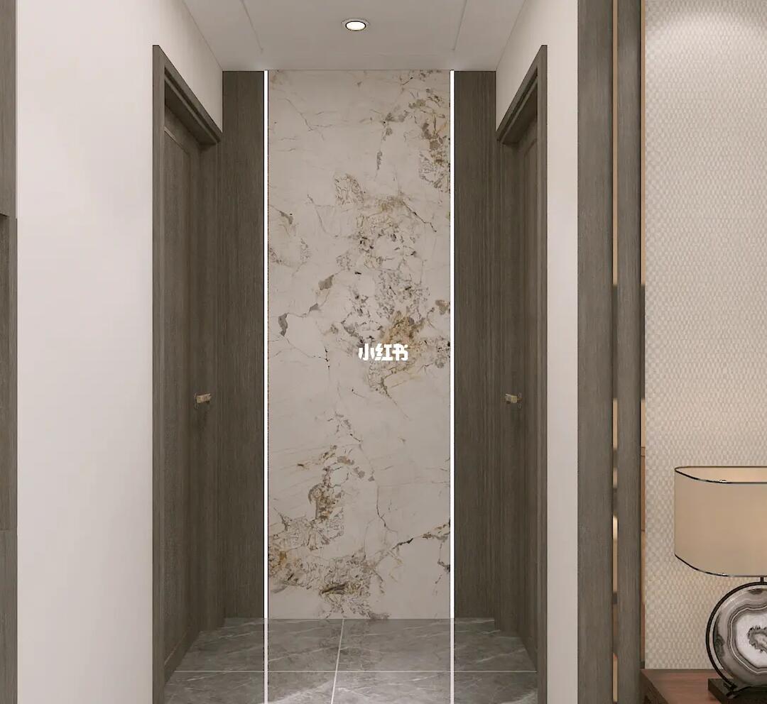 淄博设计走廊玄关背景墙