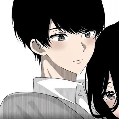 高冷情侣头像一男一女动漫