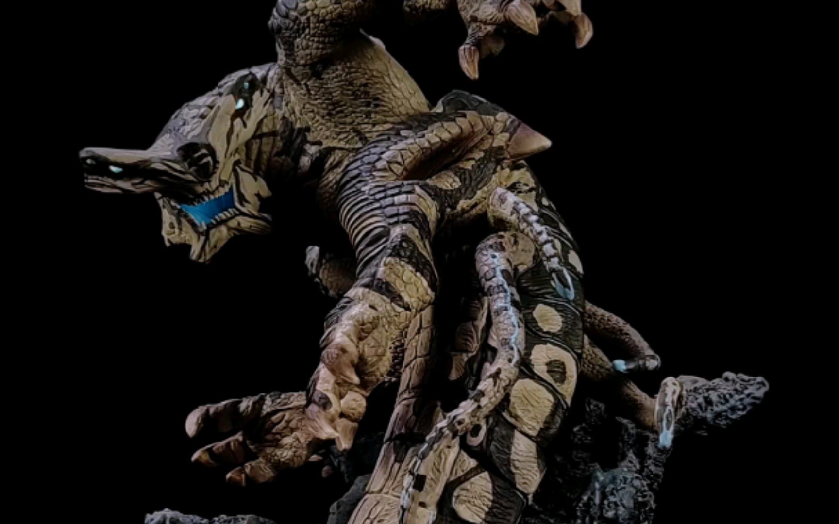 环太平洋 五级怪兽【毒妇】最终boss sideshow正版雕像