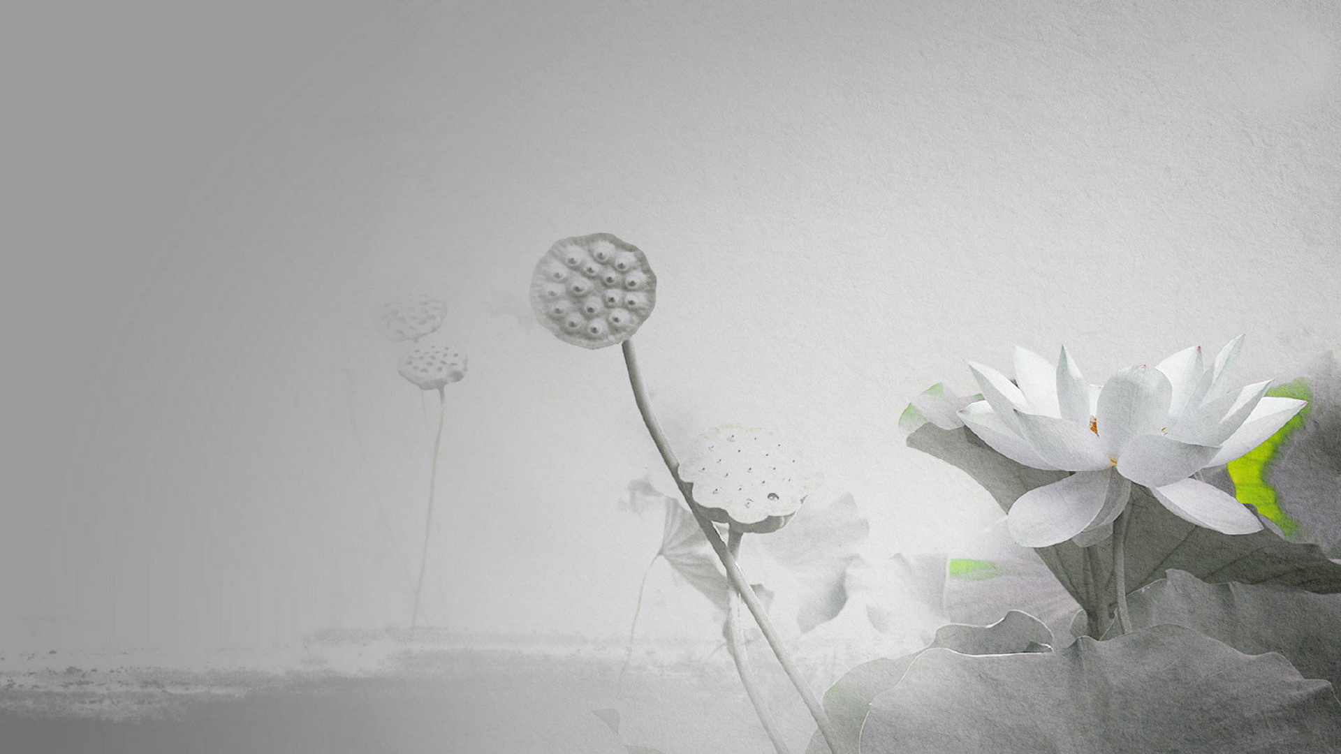 清新淡雅中国风绘画桌面壁纸_风格壁纸_壁纸下载_美桌网