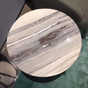 天然大理石板材进口意大利白金沙台面背景墙家装定制石材加工定做