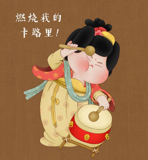 把周迅,千寻画成"150斤"的古风圆脸美人,被人民日报点赞!