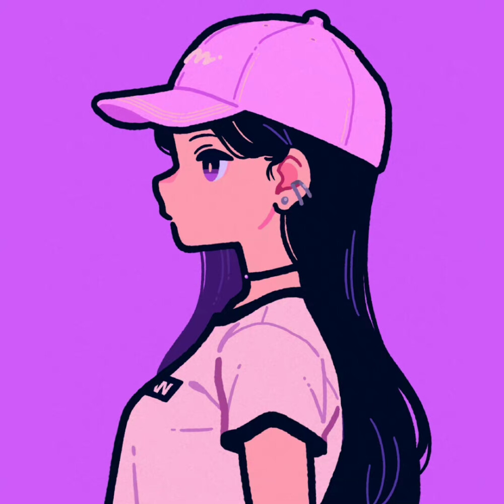 潮酷女孩侧颜头像每个穿搭休闲随性 ins:yoshi_mi_yoshi