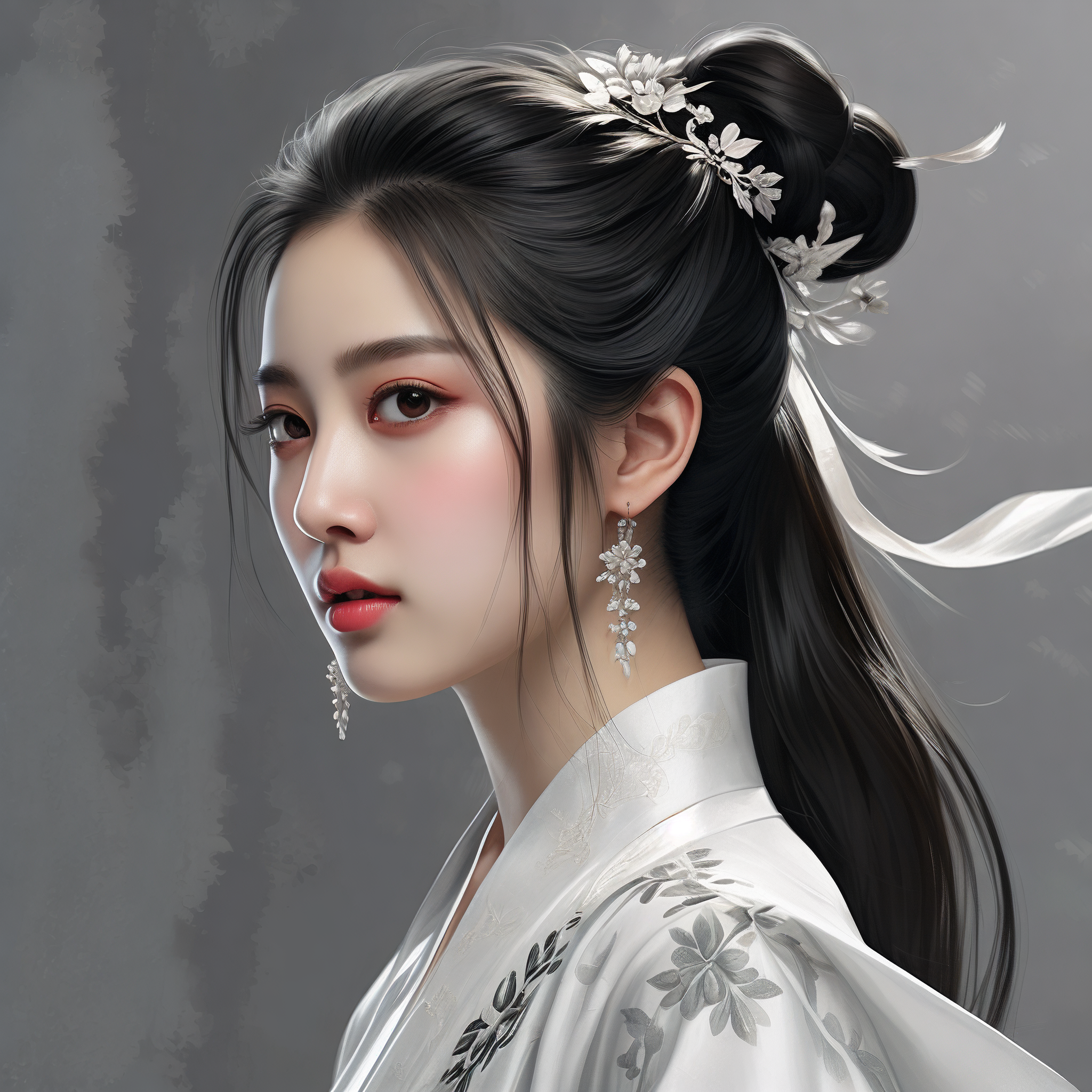 侧颜杀头像95 今天给大家带来一组高冷风格的侧脸女性真人头像,每一