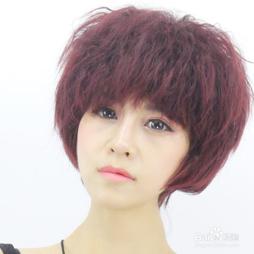 烟花烫怎么卷发杠