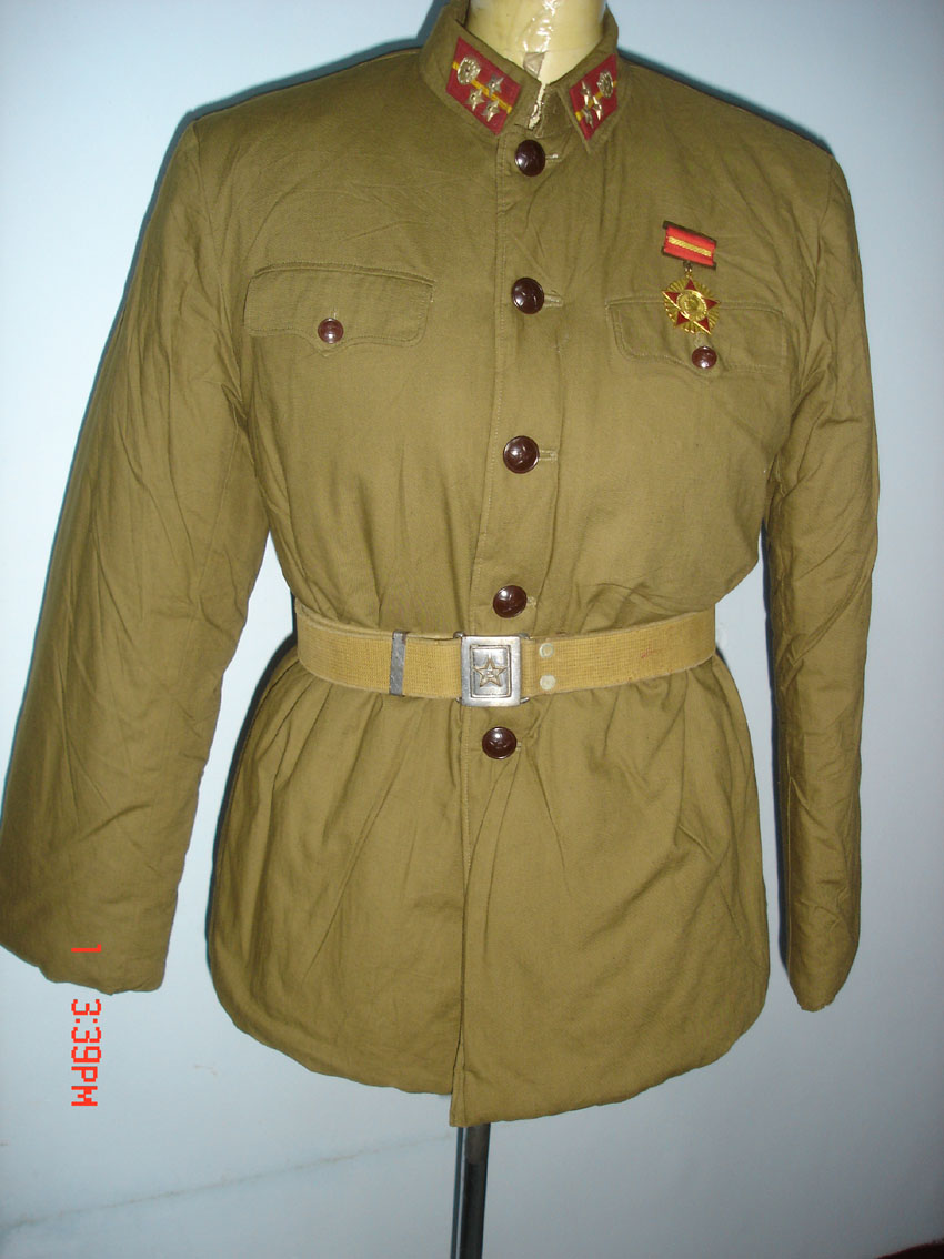 55式军服.55式冬装.55式陆军棉衣