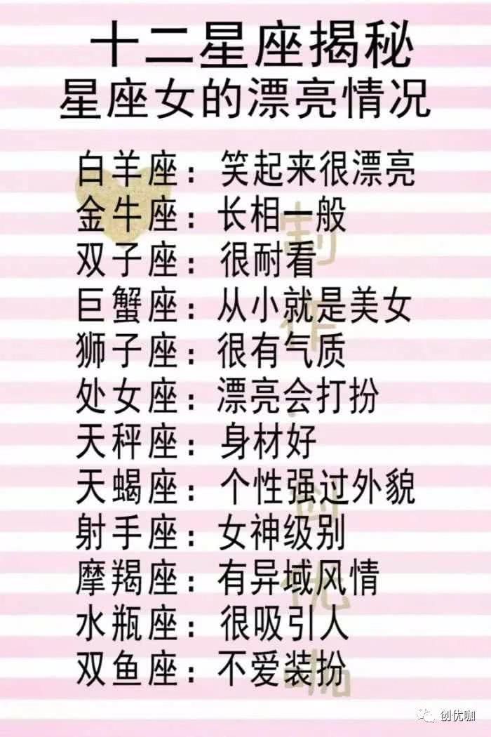 十二星座适合的发型,揭秘星座女的漂亮情况