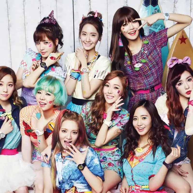 少女时代初心九人