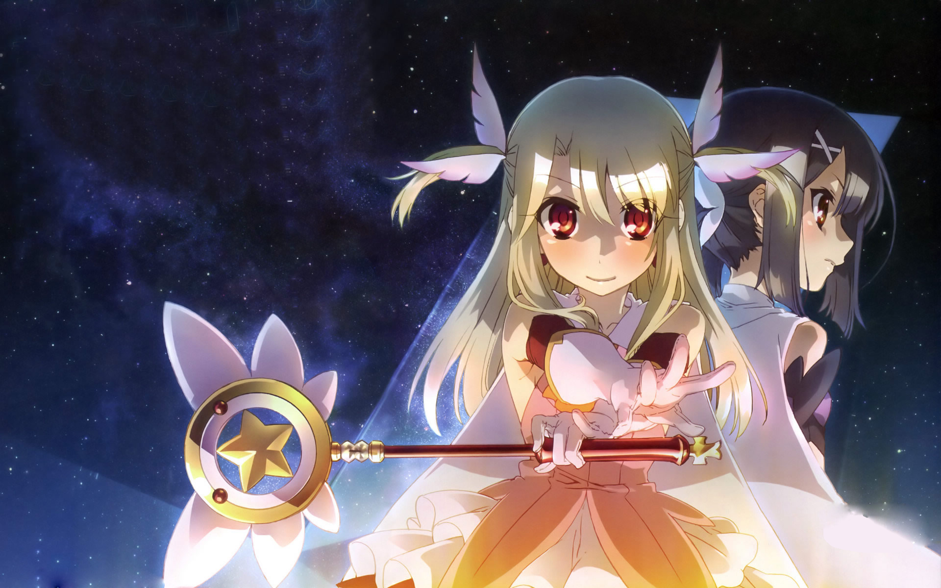 动漫魔法少女伊莉雅高清电脑桌面壁纸(一)