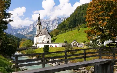 电脑壁纸 人文 各国建筑 德国最美的乡村—拉姆绍小镇