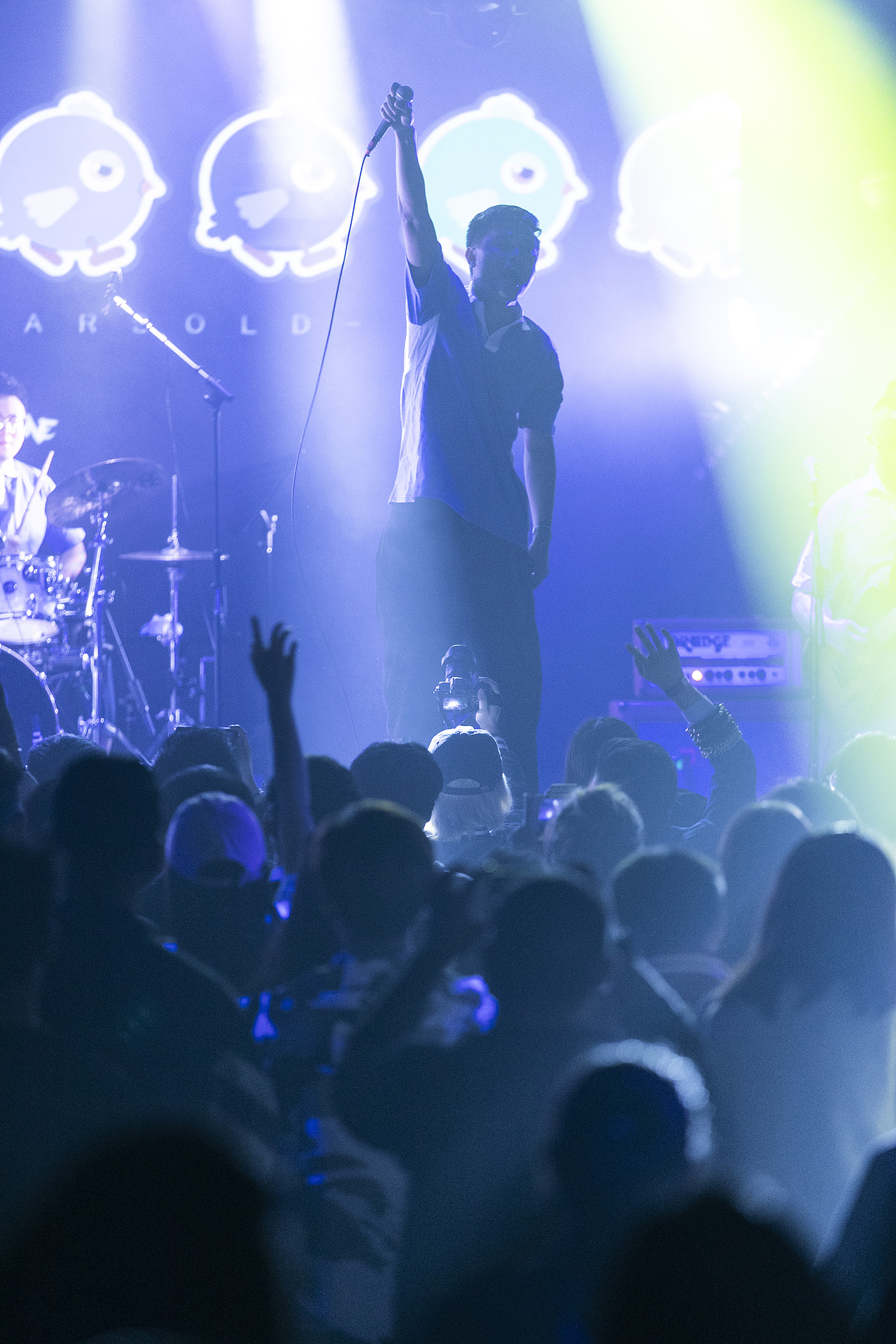 houlive乐队现场拍摄