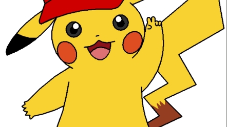 一起学画戴帽子的皮卡丘_哔哩哔哩_bilibili