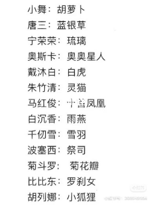 斗罗大陆粉丝名