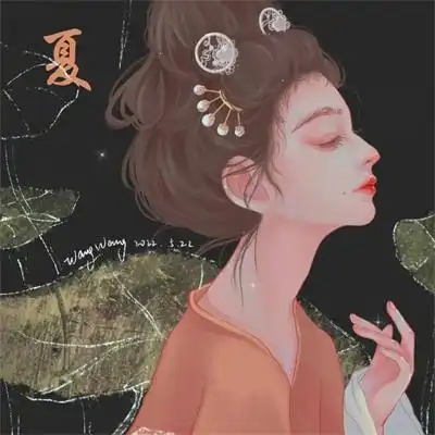 仙气唯美的稀有古风动漫女头 让人一眼惊艳的手绘古风头像女_动漫头像
